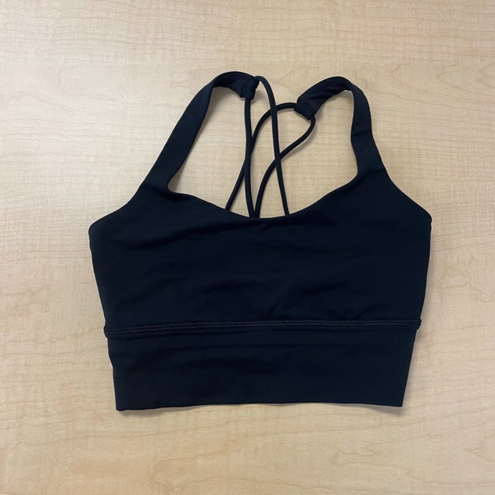 lululemon Black Free To Be Bra Long Line
